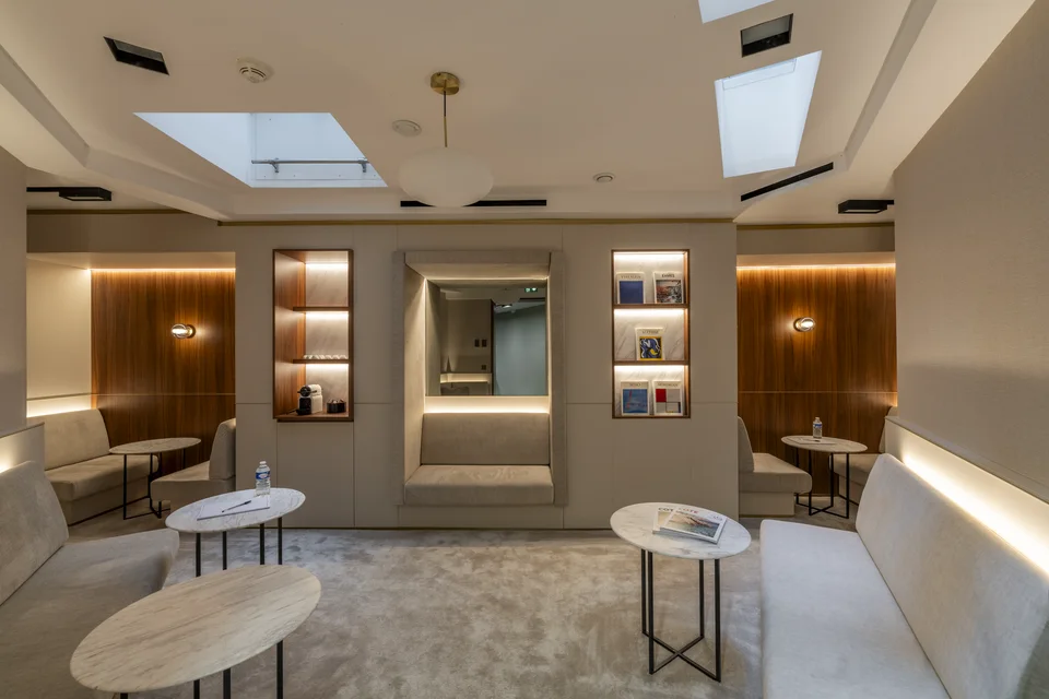 טרקלין העסקים במתחם קארה ד׳אור של Prime Offices